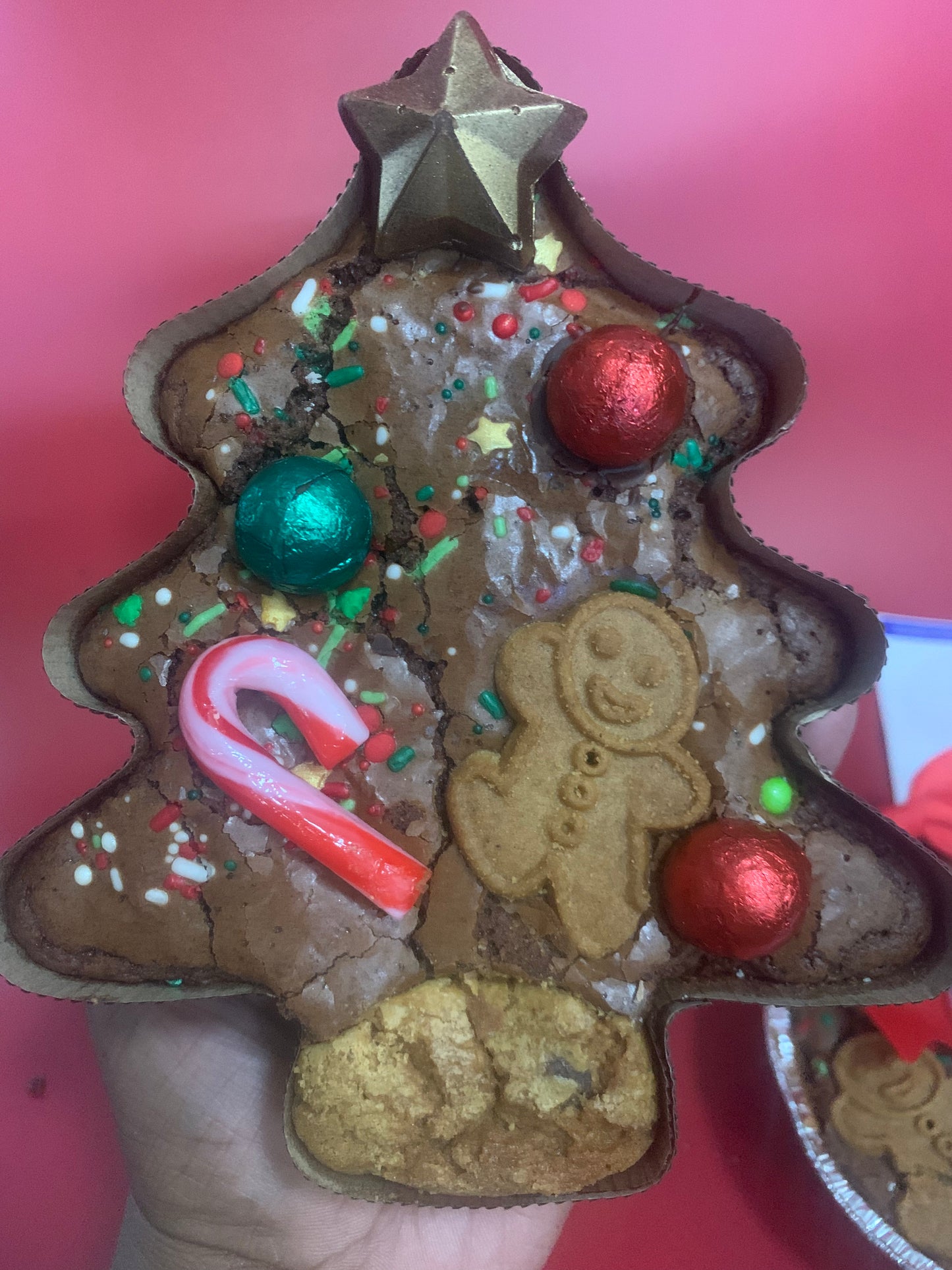 Christmas Tree Crownies
