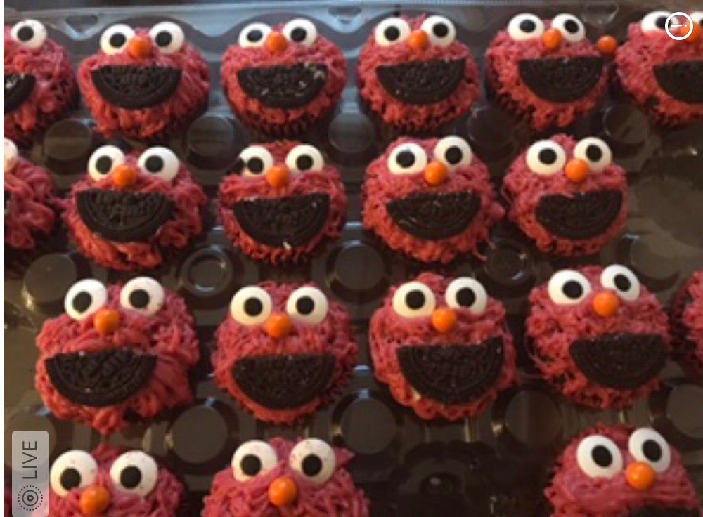 Basic Decorated Cupcakes