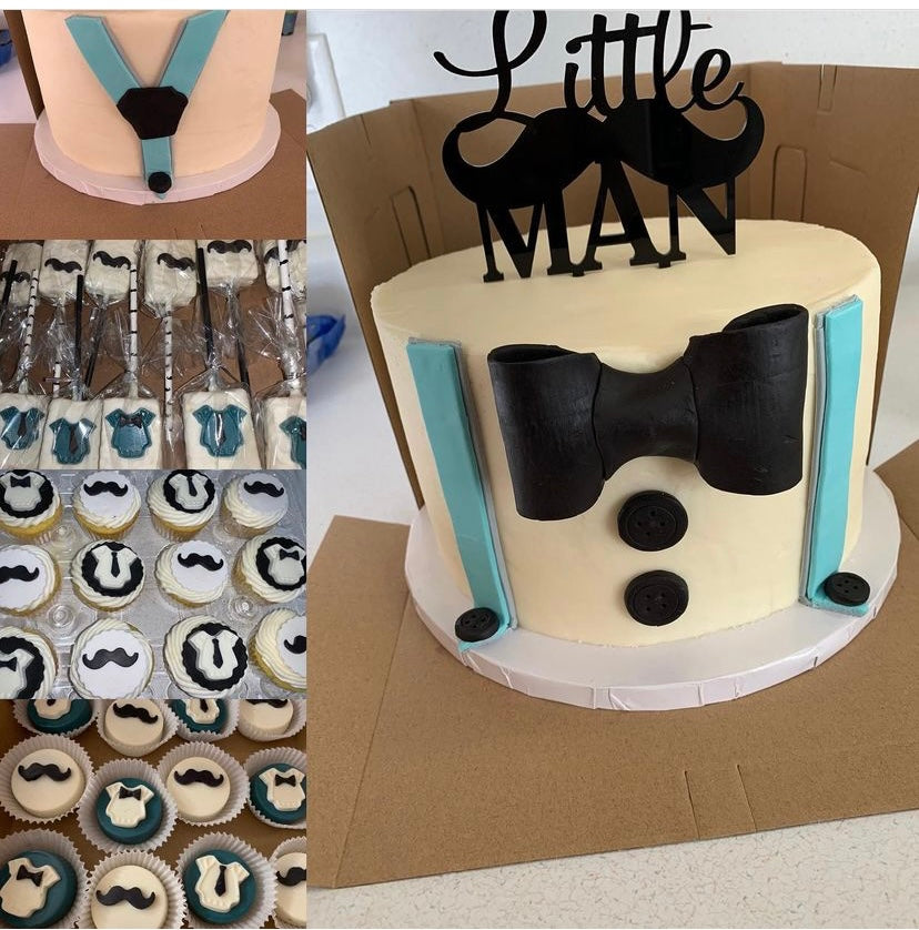 Little Man Cake - Honey Bee's Cakes