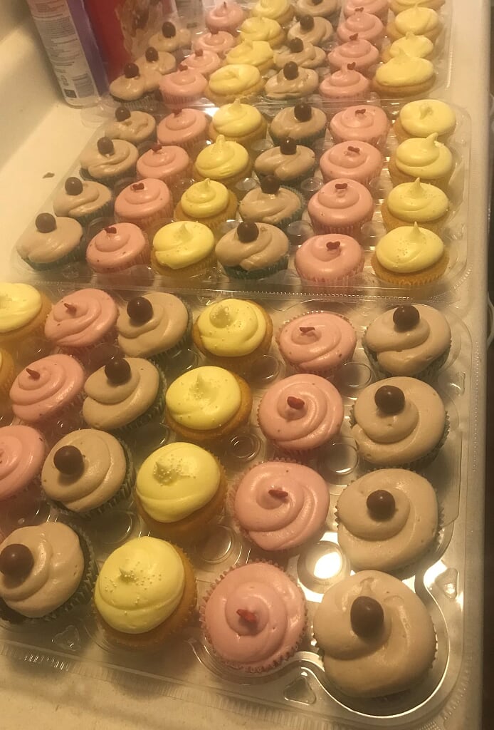 Basic Decorated Cupcakes